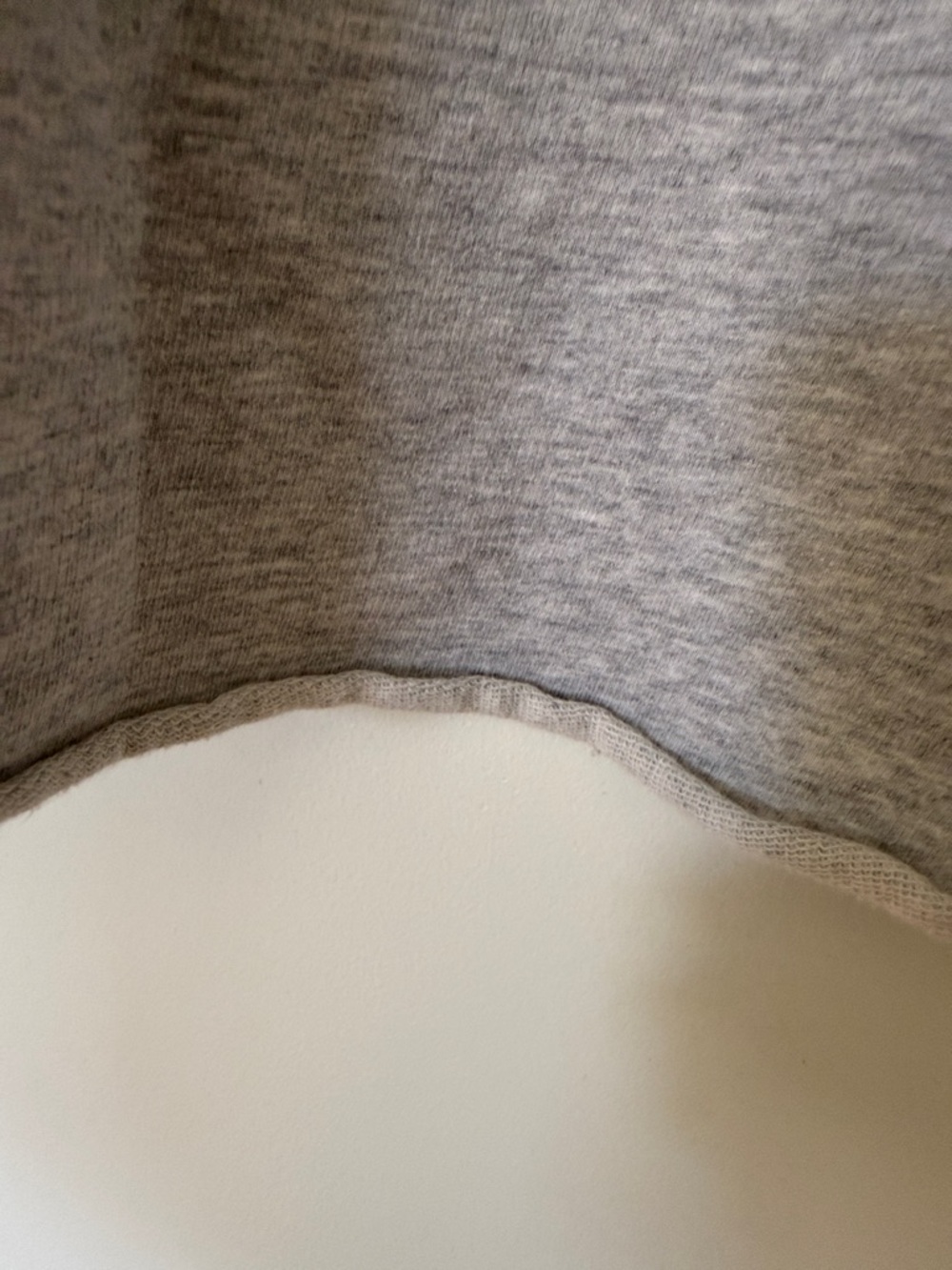 aerie Light Gray Button-Neck Pullover XL - Picture 4 of 5